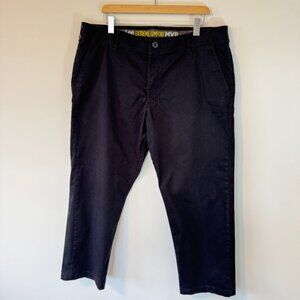 LEE Men's 40x29 Performance Series Extreme Comfort MVP Straight Fit Back Pants